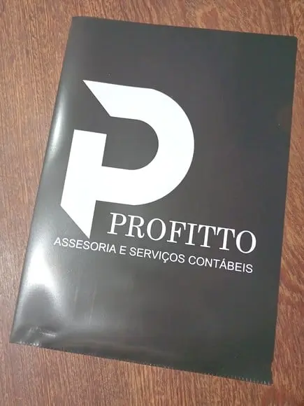 Pasta l A4 Personalizada Cores Padrão (500)
