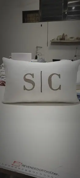 Almofada com Inicial