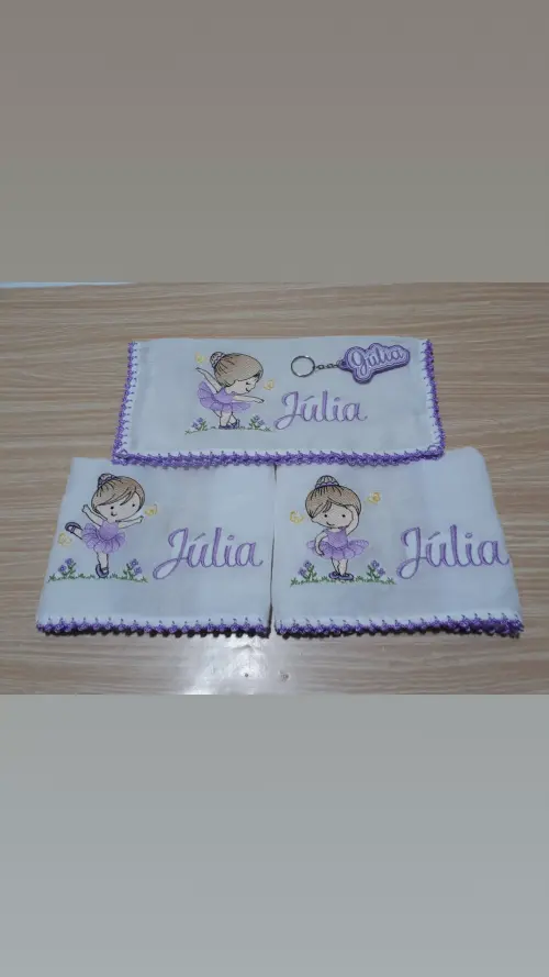 Trio de Fraldas de Boca Cremer Luxo