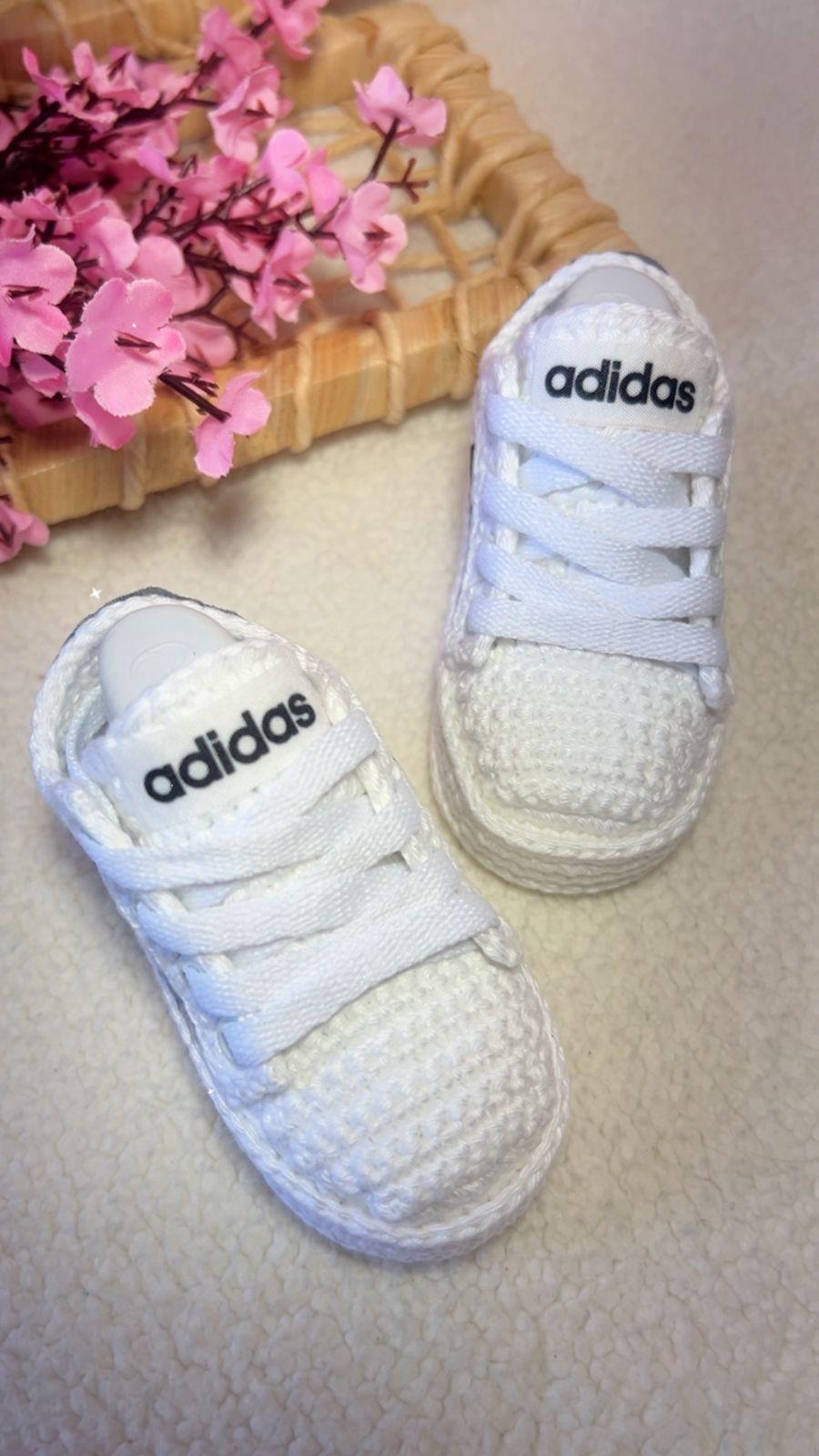Adidas de Crochê para Bebê