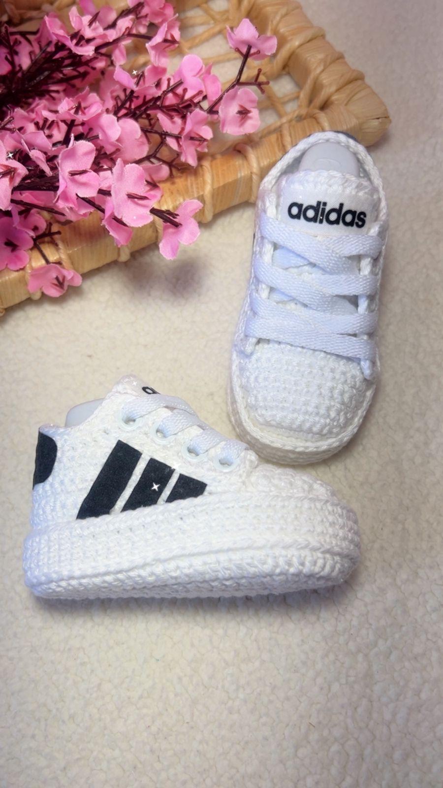 Adidas de Crochê para Bebê