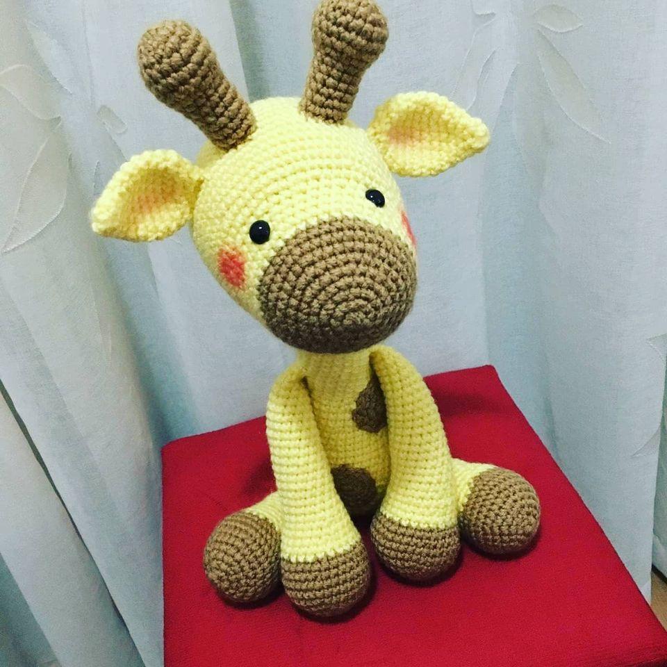 Girafa Amigurumi