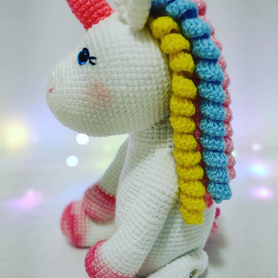Unicórnio Amigurumi