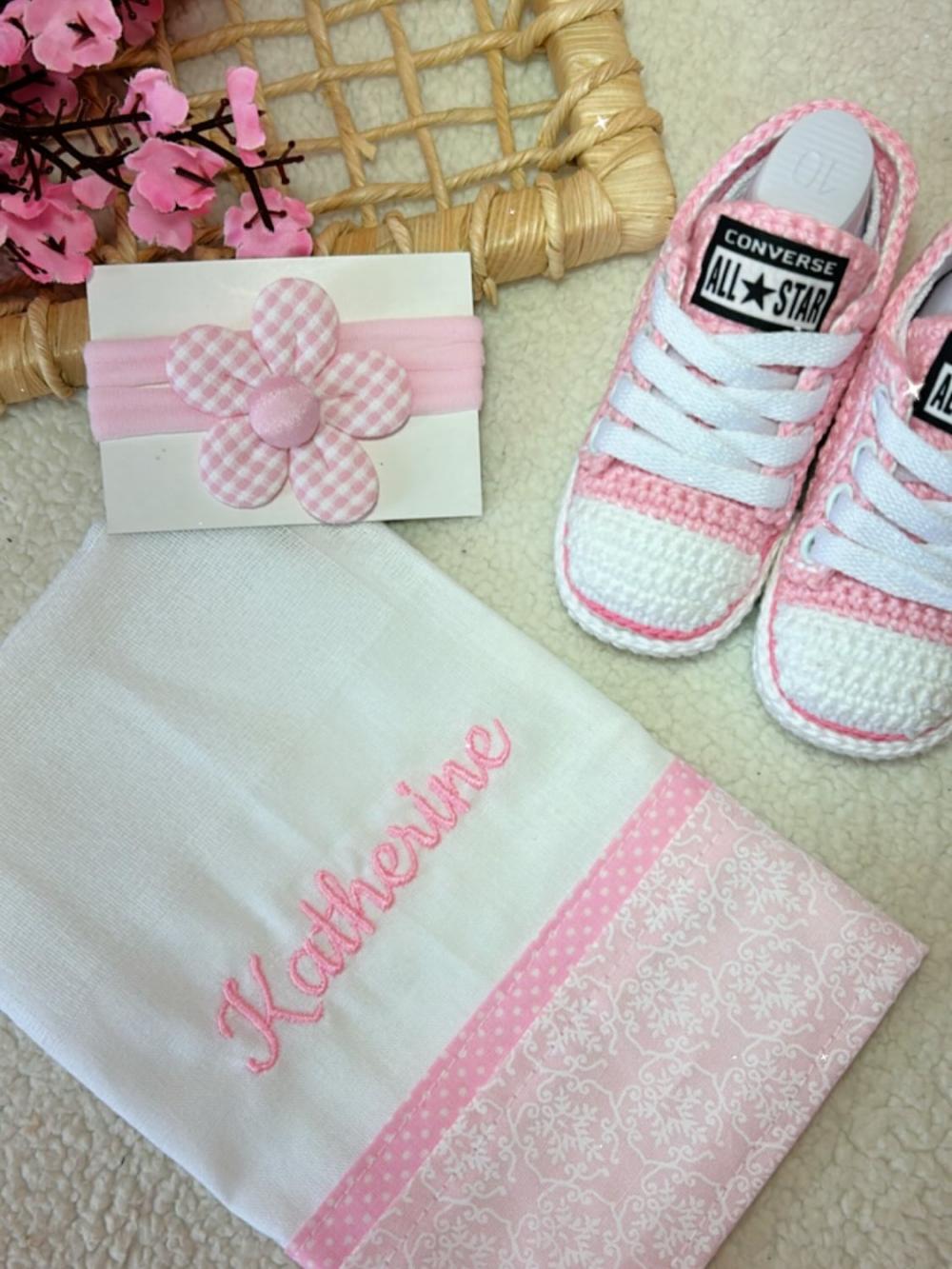 Kit Bebê Personalizado Flor