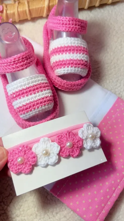 Kit Bebê Sandalinha Personalizado