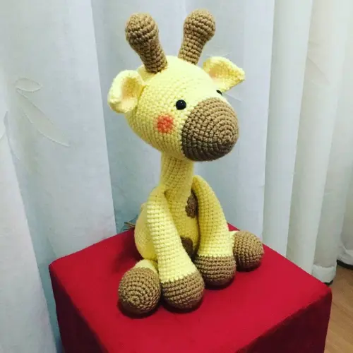 Girafa Amigurumi