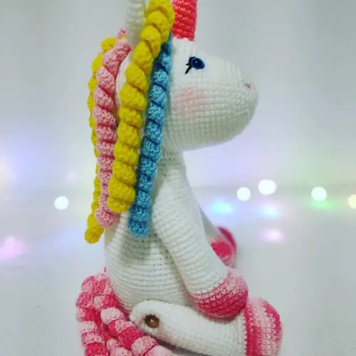 Unicórnio Amigurumi