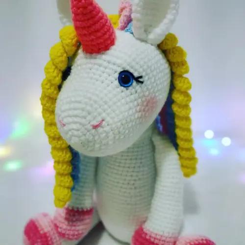 Unicórnio Amigurumi