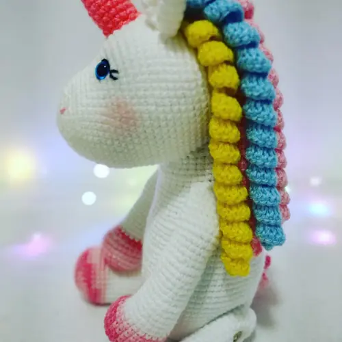 Unicórnio Amigurumi