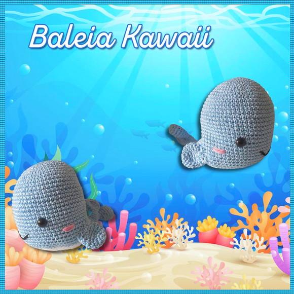Amigurumi Baleia Kawaii