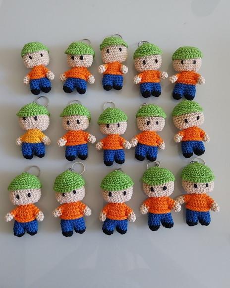 Amigurumi Chaveiros Stumble Guys