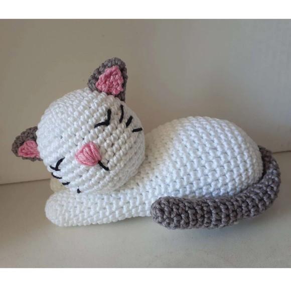 Amigurumi Gatinho Dorminhoco