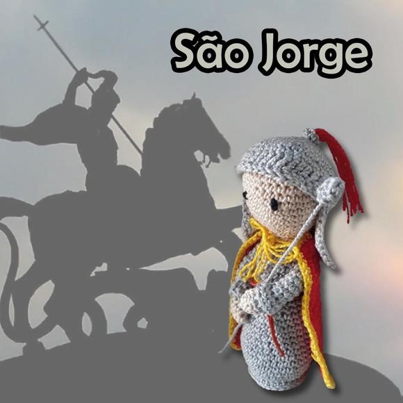 Amigurumi São Jorge