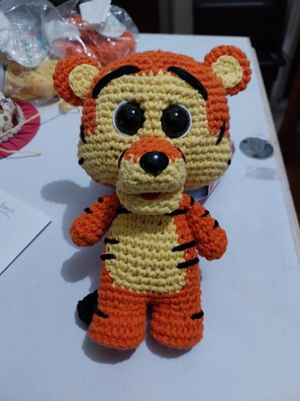 Amigurumi Tigrão da Turma do Pooh