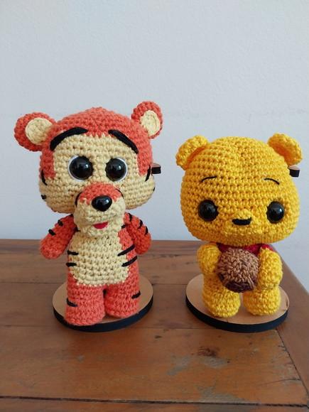 Amigurumi Tigrão da Turma do Pooh