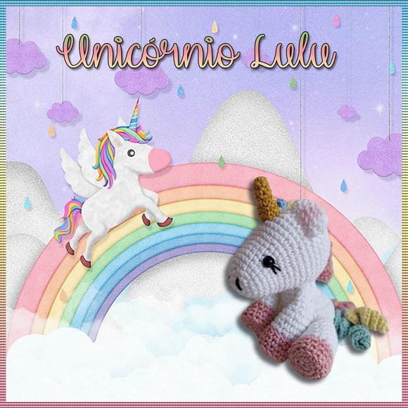 Amigurumi Unicórnio Lulu