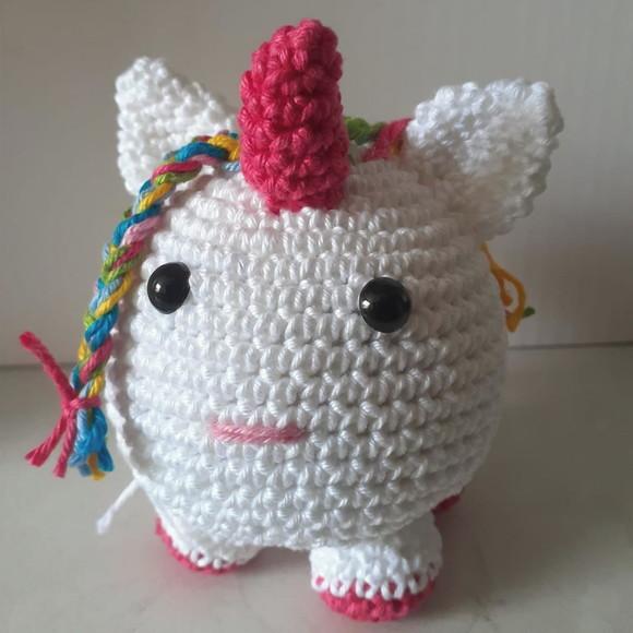 Amigurumi Unicórnio Bola