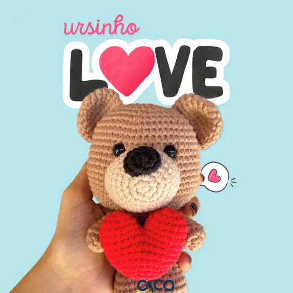 Amigurumi Ursinho Love