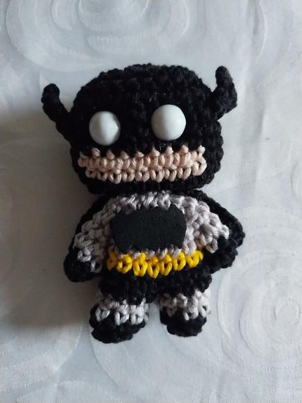 Chaveiro Amigurumi Batman
