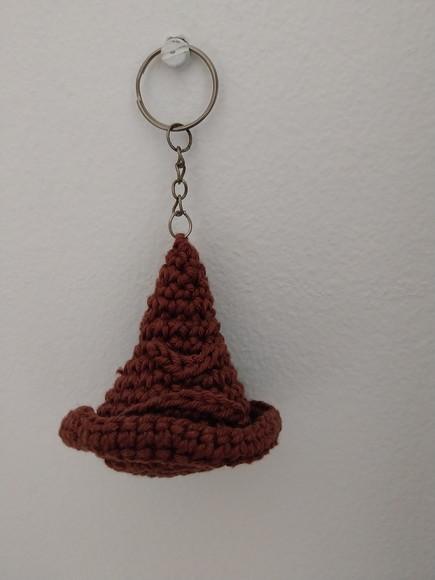 Chaveiro Amigurumi Chapéu Seletor (harry Potter)