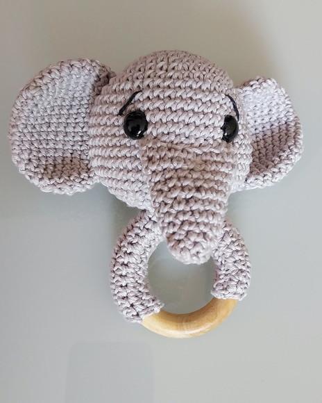 Chocalho Elefante para Bebês