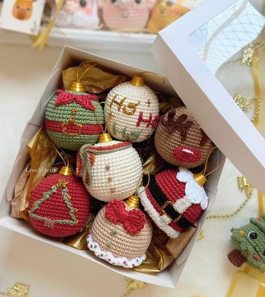 Enfeites Bolas de Natal