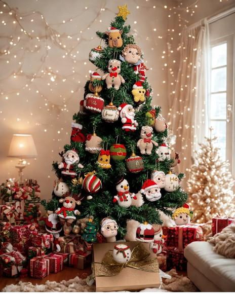 Enfeites Bolas de Natal