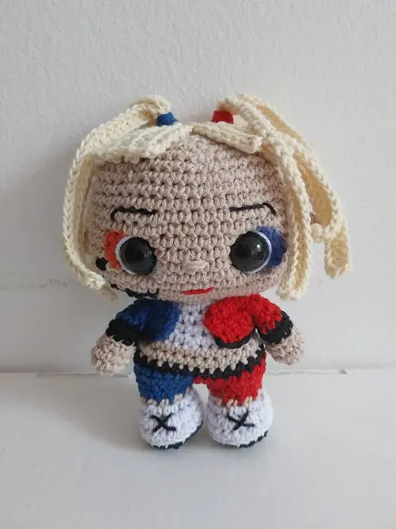 Amigurumi Arlequina