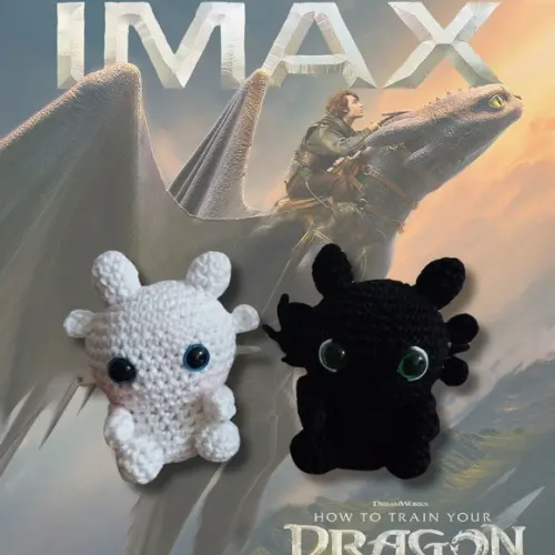 Amigurumi Banguela e Fúria de Luz