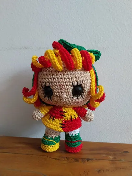 Amigurumi Boneca Emília