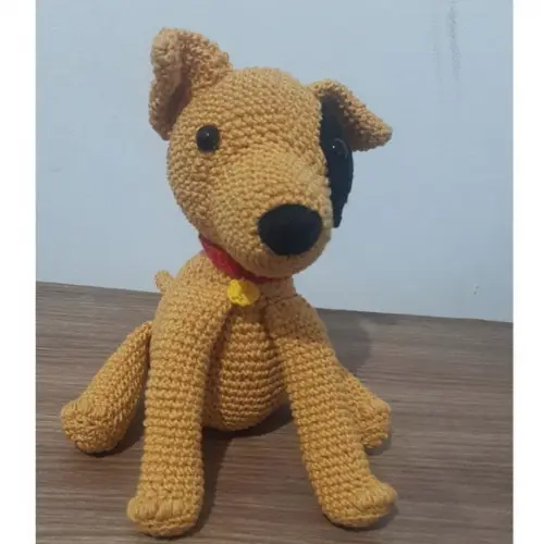 Amigurumi Cachorrinho Amarelo