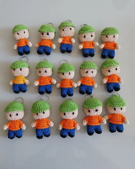 Amigurumi Chaveiros Stumble Guys