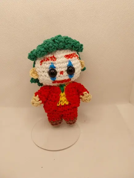 Amigurumi Coringa Chaveiro