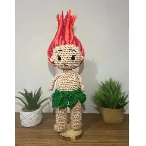 Amigurumi Curupira