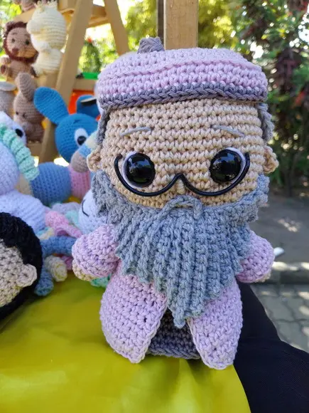 Amigurumi Dumbledore
