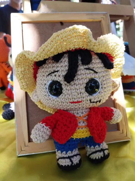Amigurumi Luffy