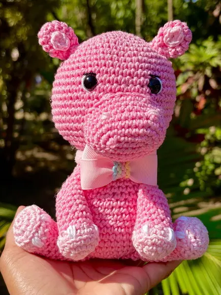 Amigurumi Hipopótamo