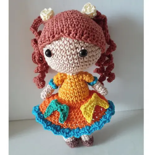 Amigurumi Menina Caipira