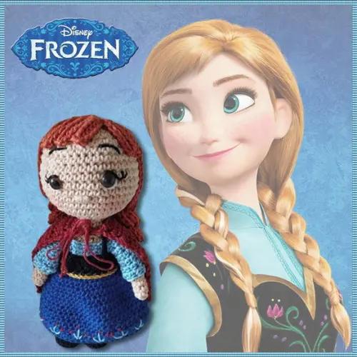Amigurumi Princesa Anna
