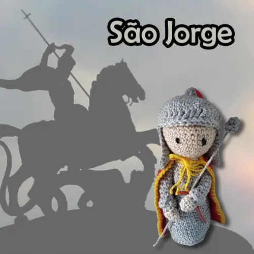Amigurumi São Jorge