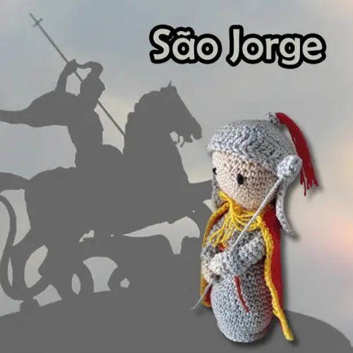 Amigurumi São Jorge