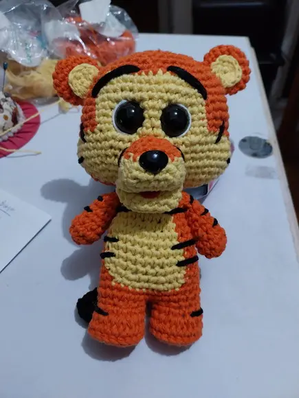 Amigurumi Tigrão da Turma do Pooh