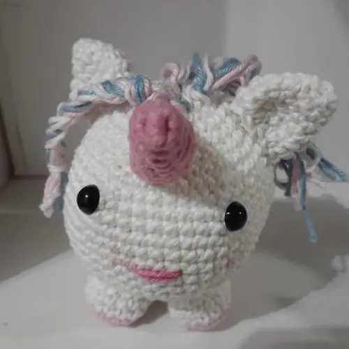 Amigurumi Unicórnio Bola