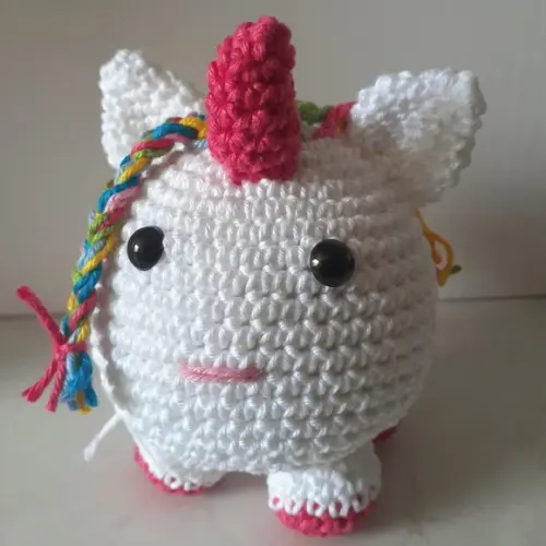 Amigurumi Unicórnio Bola