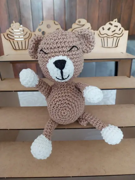 Amigurumi Ursinho Interativo