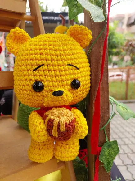 Amigurumi Ursinho Pooh