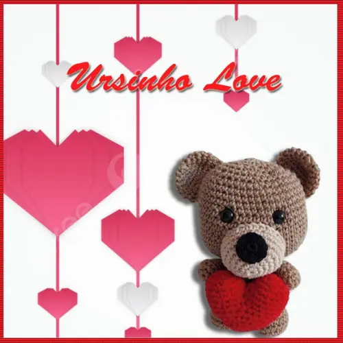 Amigurumi Ursinho Love