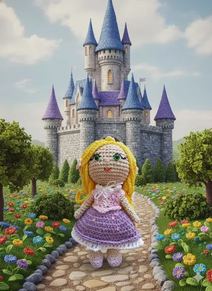 Boneca Rapunzel - Coleção Princesas