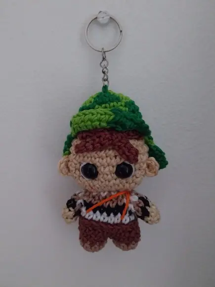 Chaveiro Amigurumi Chaves