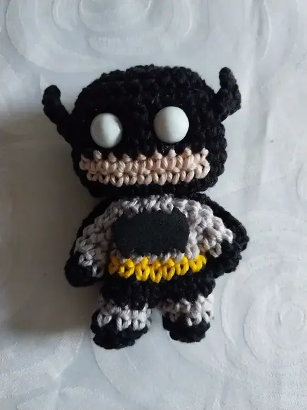 Chaveiro Amigurumi Batman